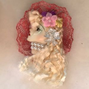 Pretty Lady Pin Brooch